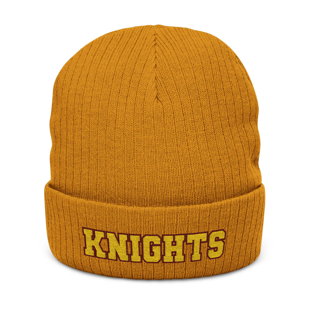 Irondale Knights Embroidered Ribbed Knit Beanie