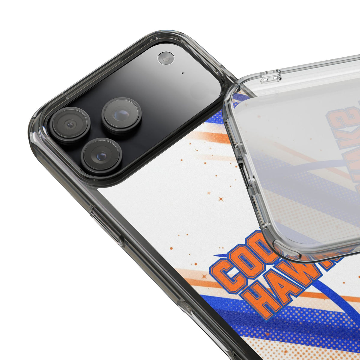 Robbinsdale Cooper Hawks Clear Phone Case - Stylish & Durable Protection