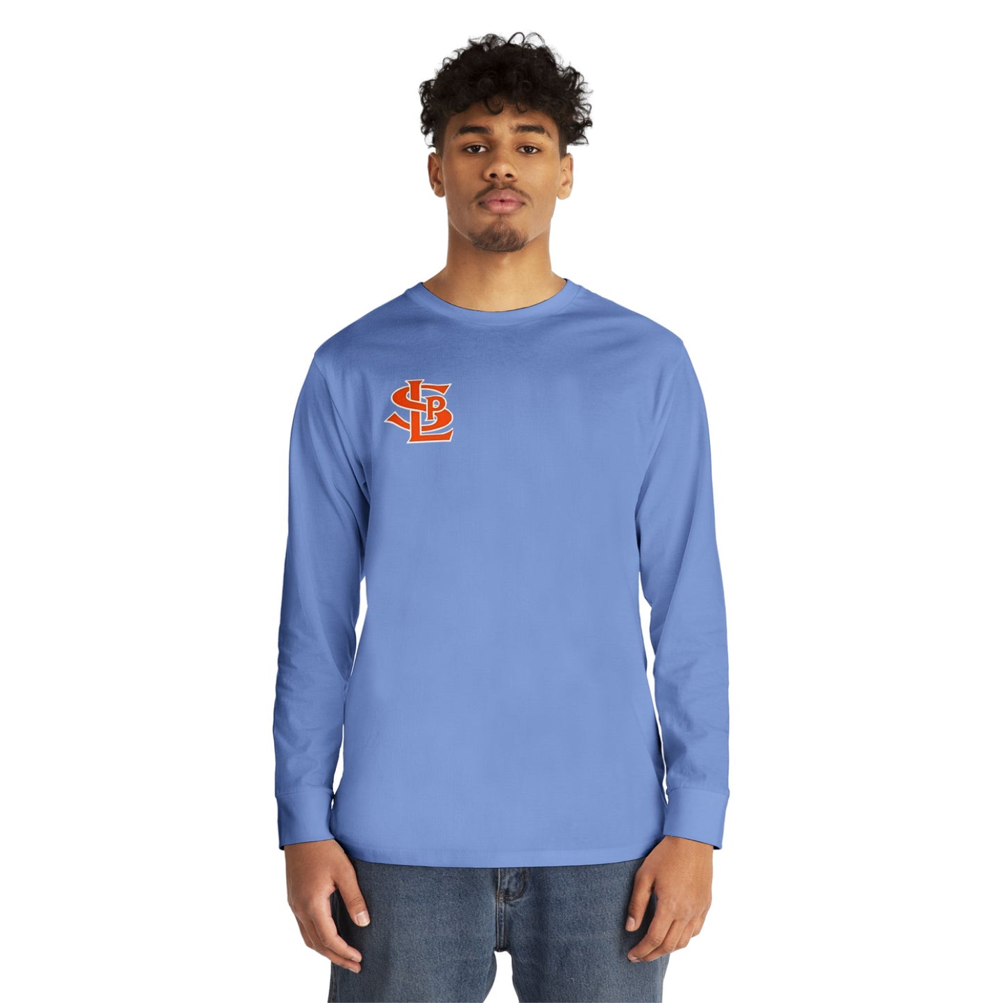 Saint Louis Park Orioles Casual Long Sleeve Crewneck Tee - Perfect for Everyday Wear