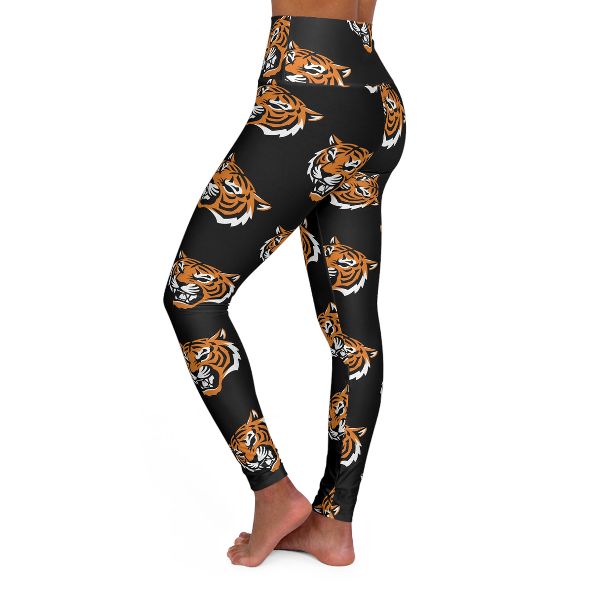 Farmington Tigers High Waisted Leggings