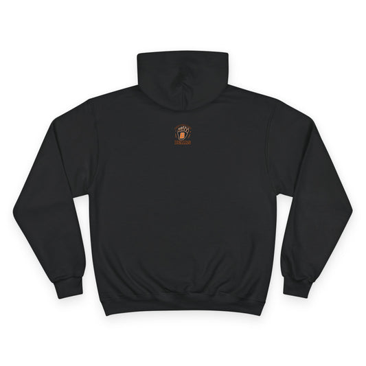 White Bear Bears Black with Orange Hoodie