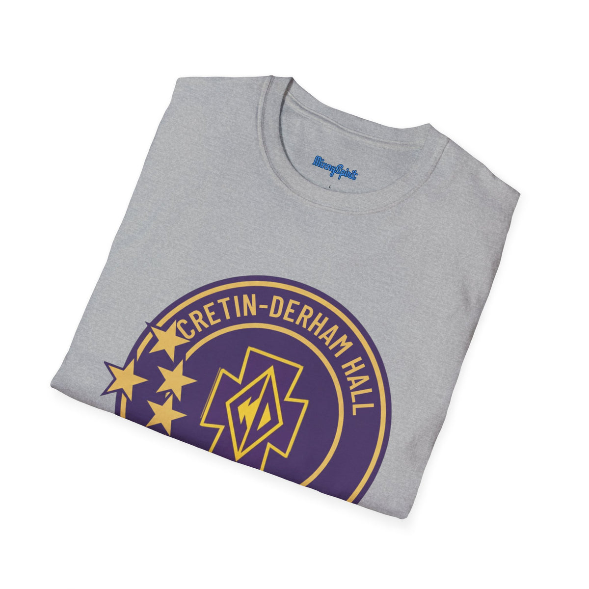 Cretin Derham-Hall Raiders Purple & Gold School Spirit T-Shirt