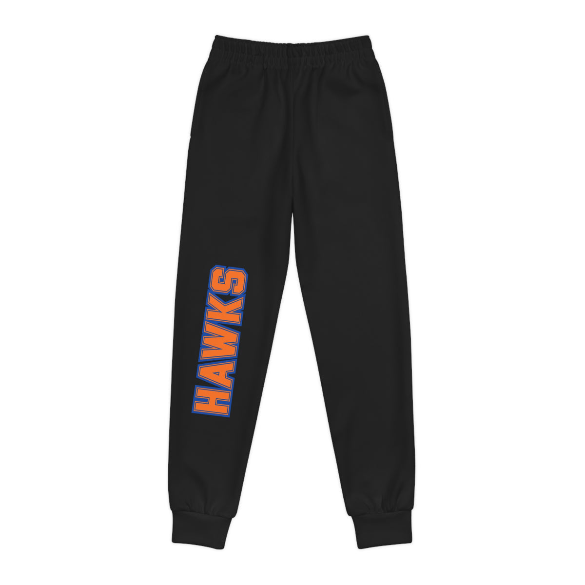 Robbinsdale Cooper Hawks Youth Joggers — Text Logo Athletic Pants