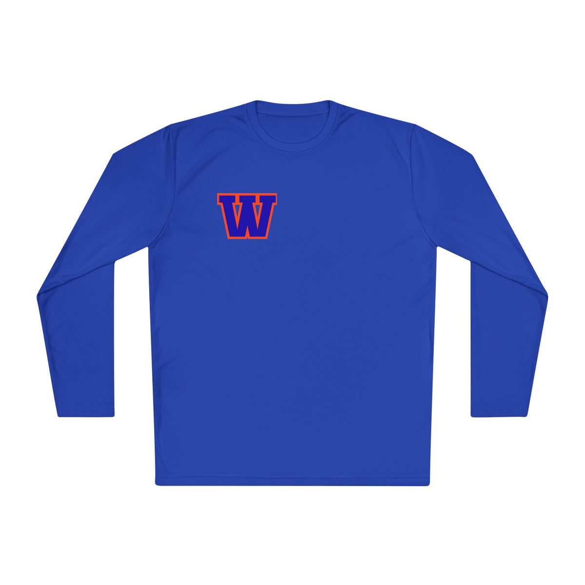 Minneapolis Washburn "W" Monogram Long Sleeve Tee — Classic College-Style Lightweight Shirt