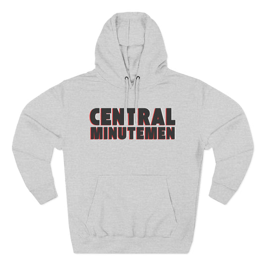 Central Minutemen Hoodie — Vintage Bold School Spirit Pullover