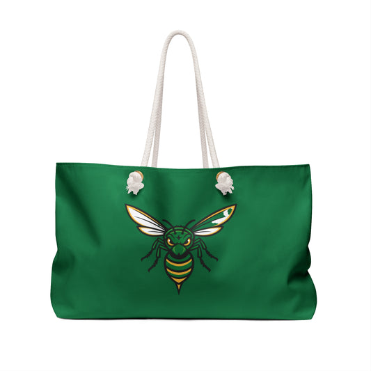Edina Weekender Bag - Stylish Green Tote for Travel & Leisure