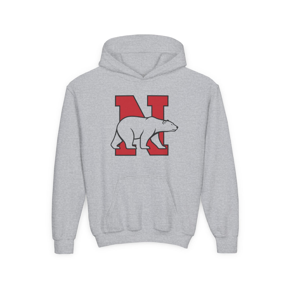 North Saint Paul Polars Youth Heavy Blend Hooded Sweatshirt