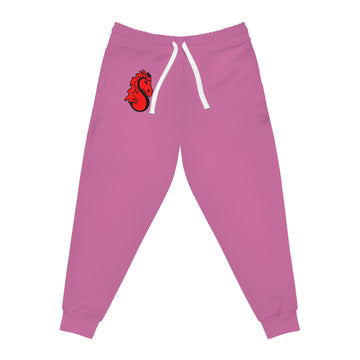Stillwater Ponies Pink Athletic Joggers - Comfortable Activewear for Fitness Lovers