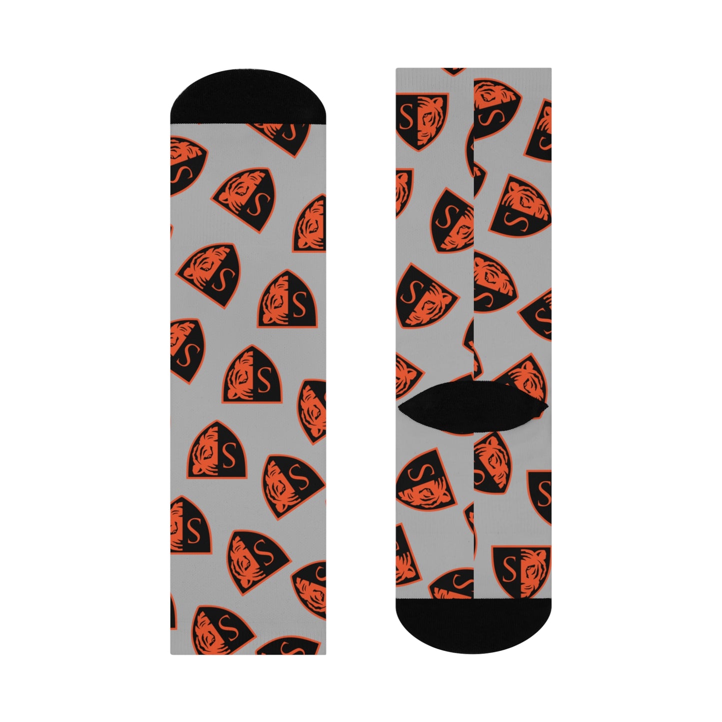 Minneapolis South Tigers Lounge in Style: Cushioned Crew Socks