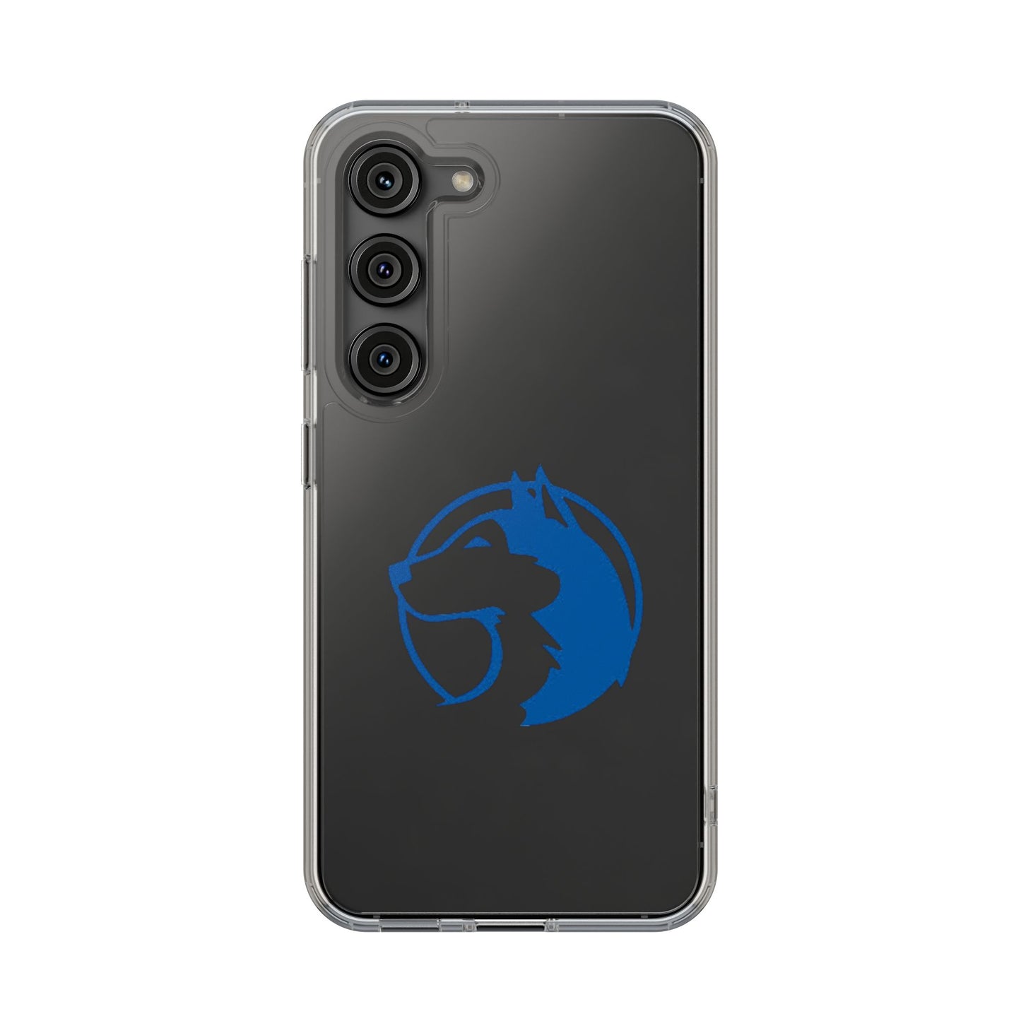 Saint Anthony Huskies Clear Phone Case