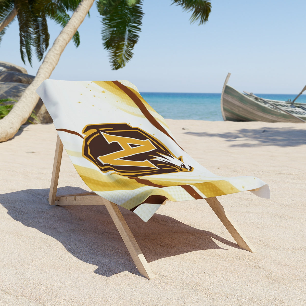 Apple Valley Eagles Beach Towel