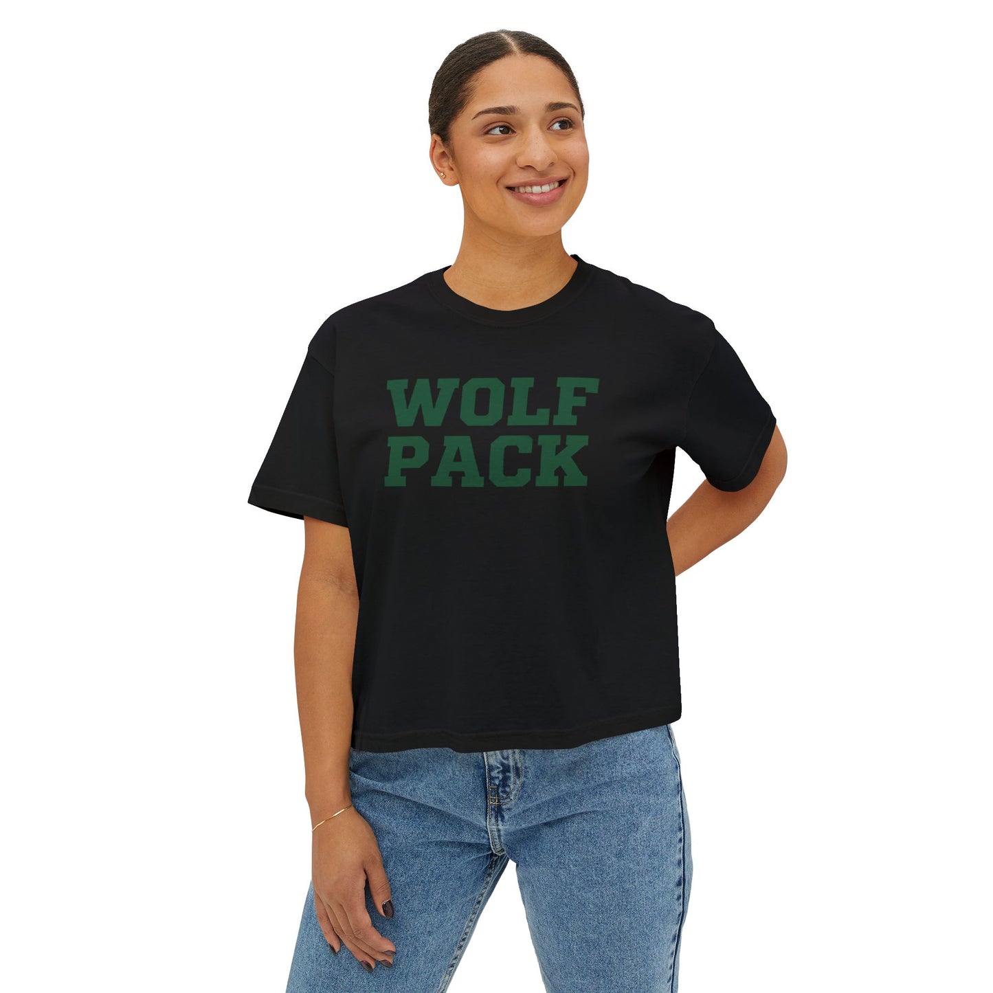 Park Cottage Grove Wolfpack Casual Women's Boxy Tee