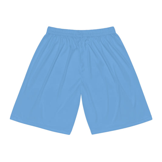 Minneapolis North Polars Light Blue Basketball Shorts - Comfortable Sportswear for Active Lifestyle
