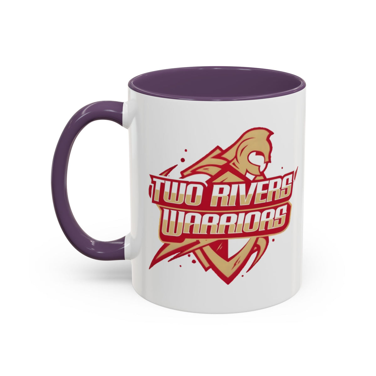Two Rivers Warriors Accent Coffee Mug - Stylish 15oz or 11oz