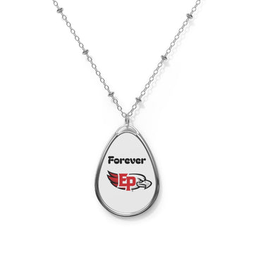 Eden Prairie Eagles Oval Pendant Necklace