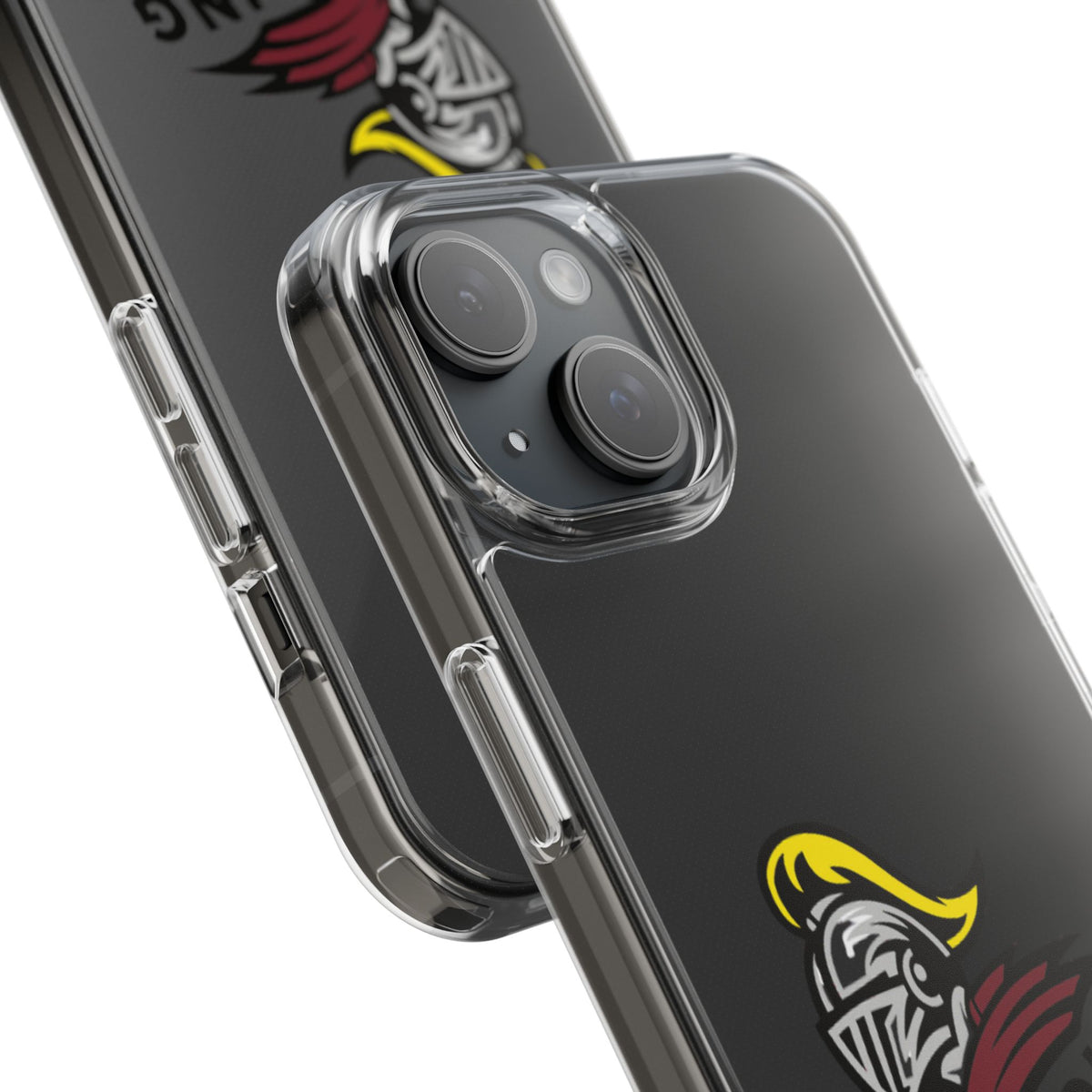 Clear Phone Case with Harding Logo