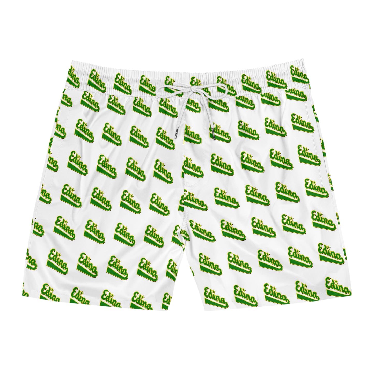 Edina Men's Mid-Length Swim Shorts - Fun Summer Swimwear for Beach or Pool Days