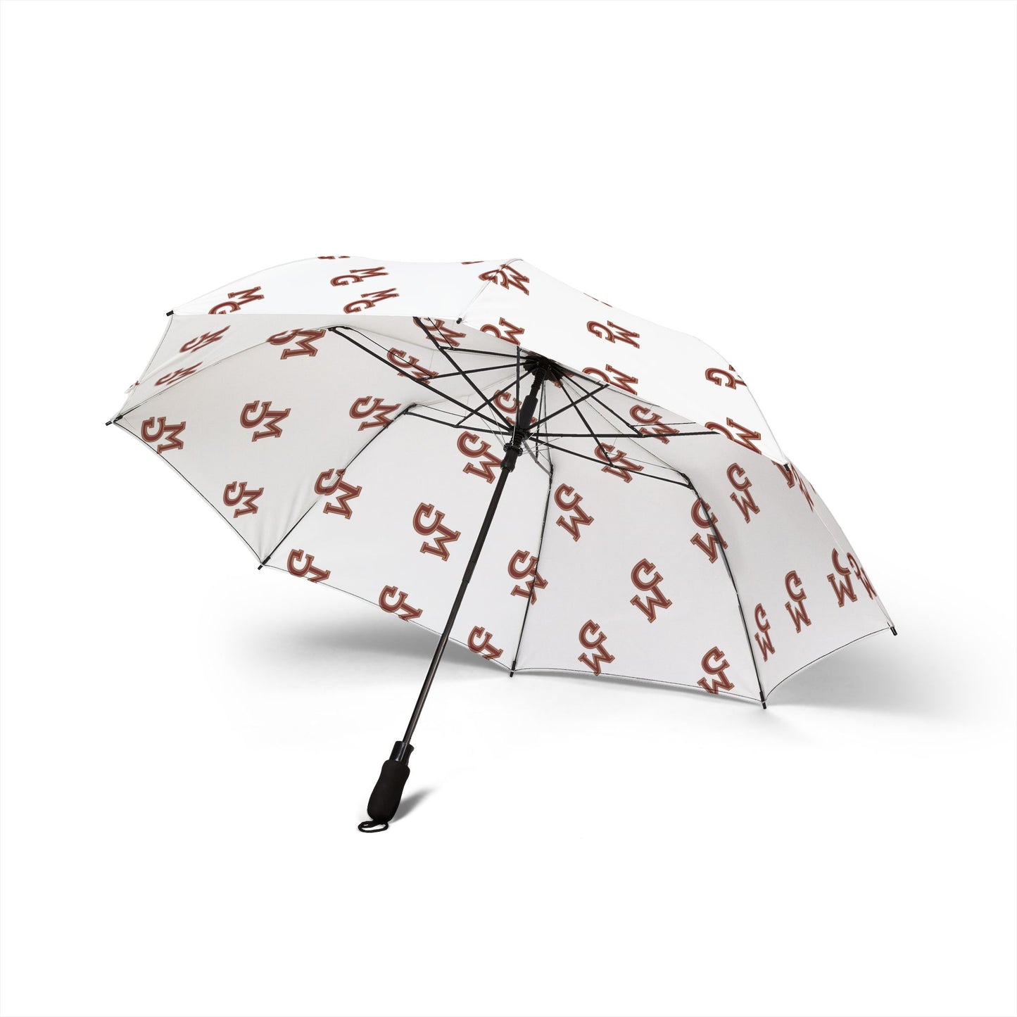 Maple Grove Crimson Stylish Semi-Automatic Foldable Umbrella