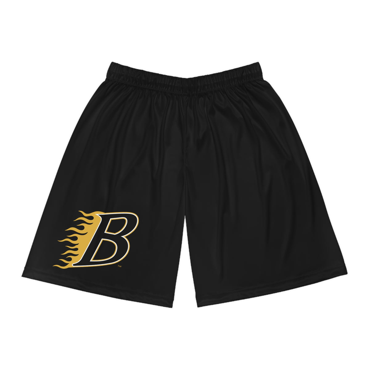 Burnsville Blaze Men's Black Basketball Shorts - Comfortable Athletic Wear