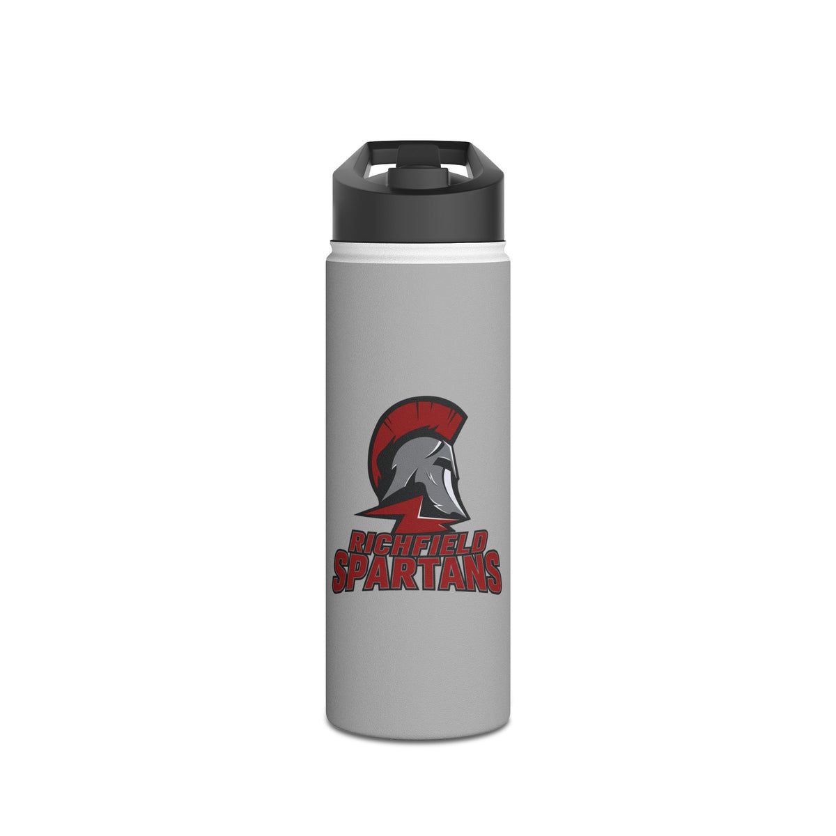 Richfield Spartans Stainless Steel Water Bottle, Motivational Hydration Bottle, Sports Water Bottle