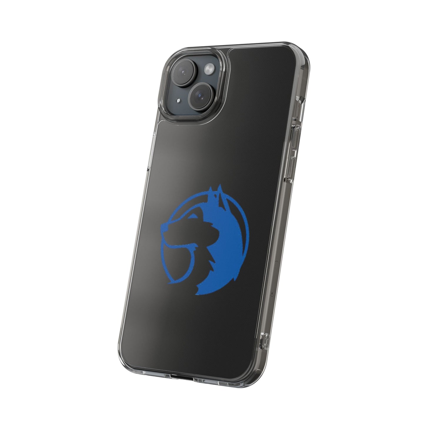 Saint Anthony Huskies Clear Phone Case