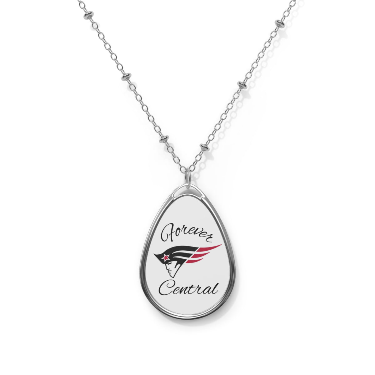 Saint Paul Central Minutemen "Forever" Oval Necklace