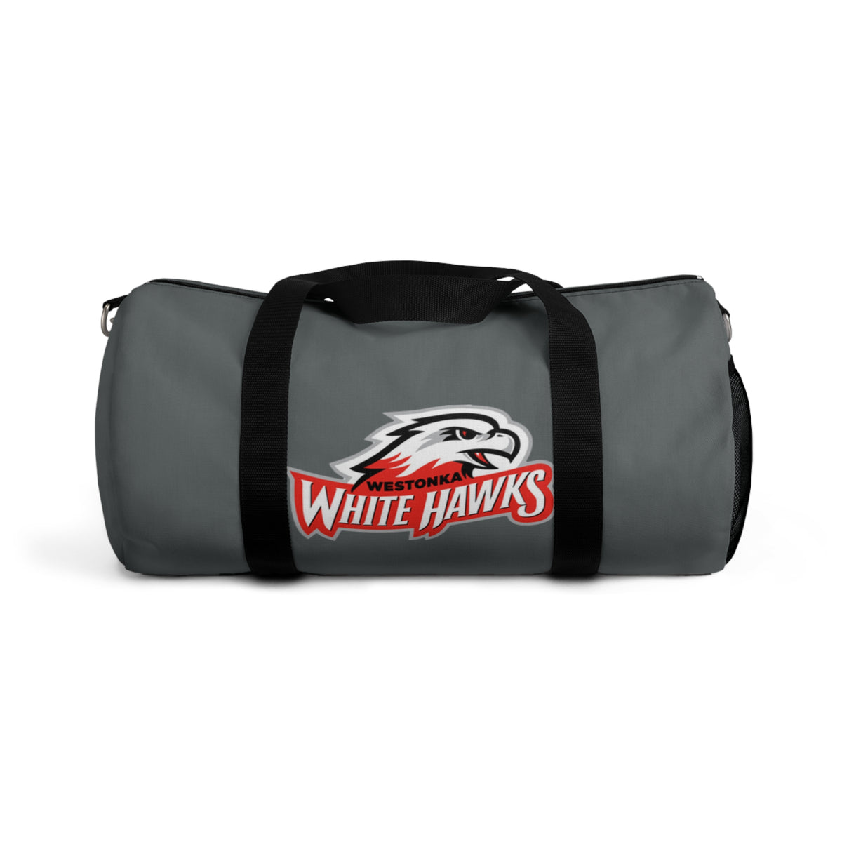 Mound Westonka White Hawks Duffel Bag - Stylish Gym & Travel Bag