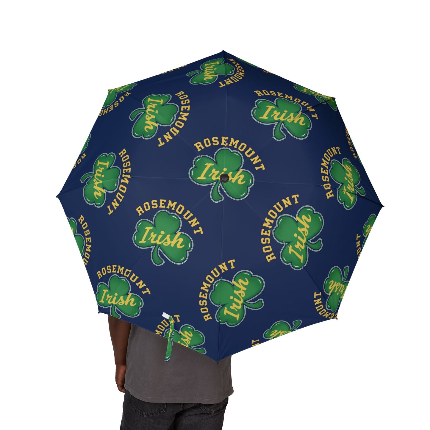 Rosemount Irish Stylish Foldable Umbrella - Compact Rain Protection