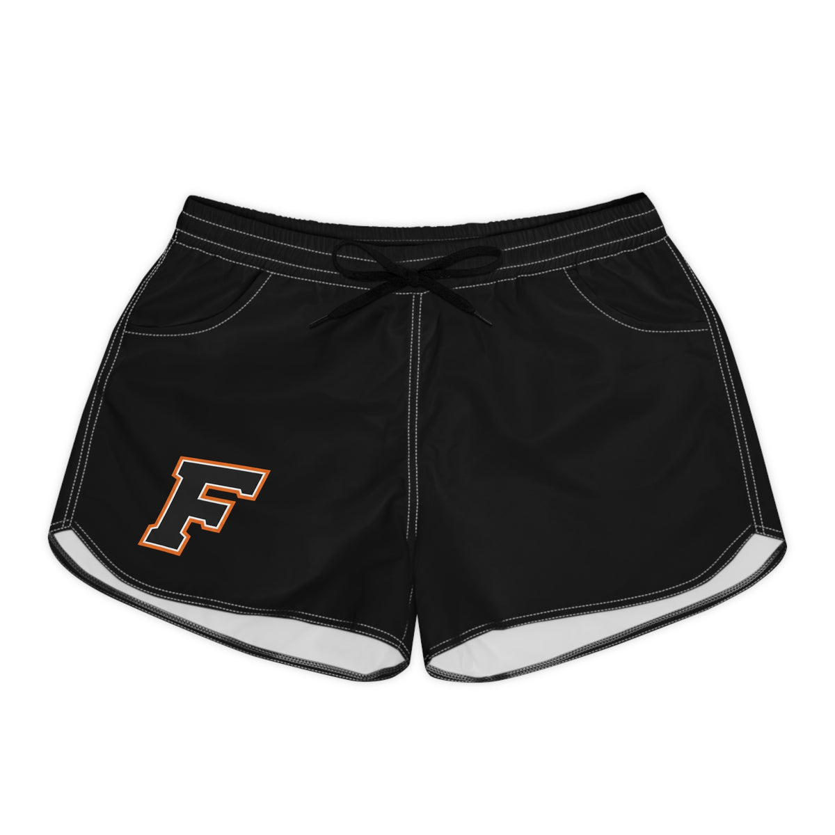 Farmington Tigers Black Women's Casual Shorts
