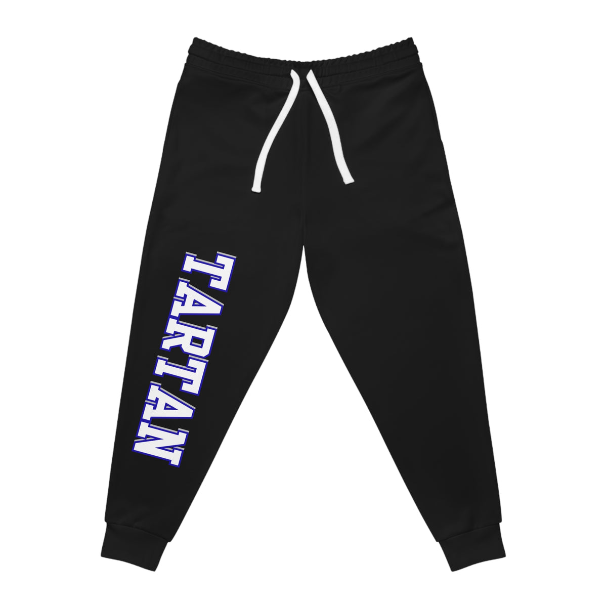 Tartan Titans Black Athletic Joggers - Comfort for Fitness Enthusiasts