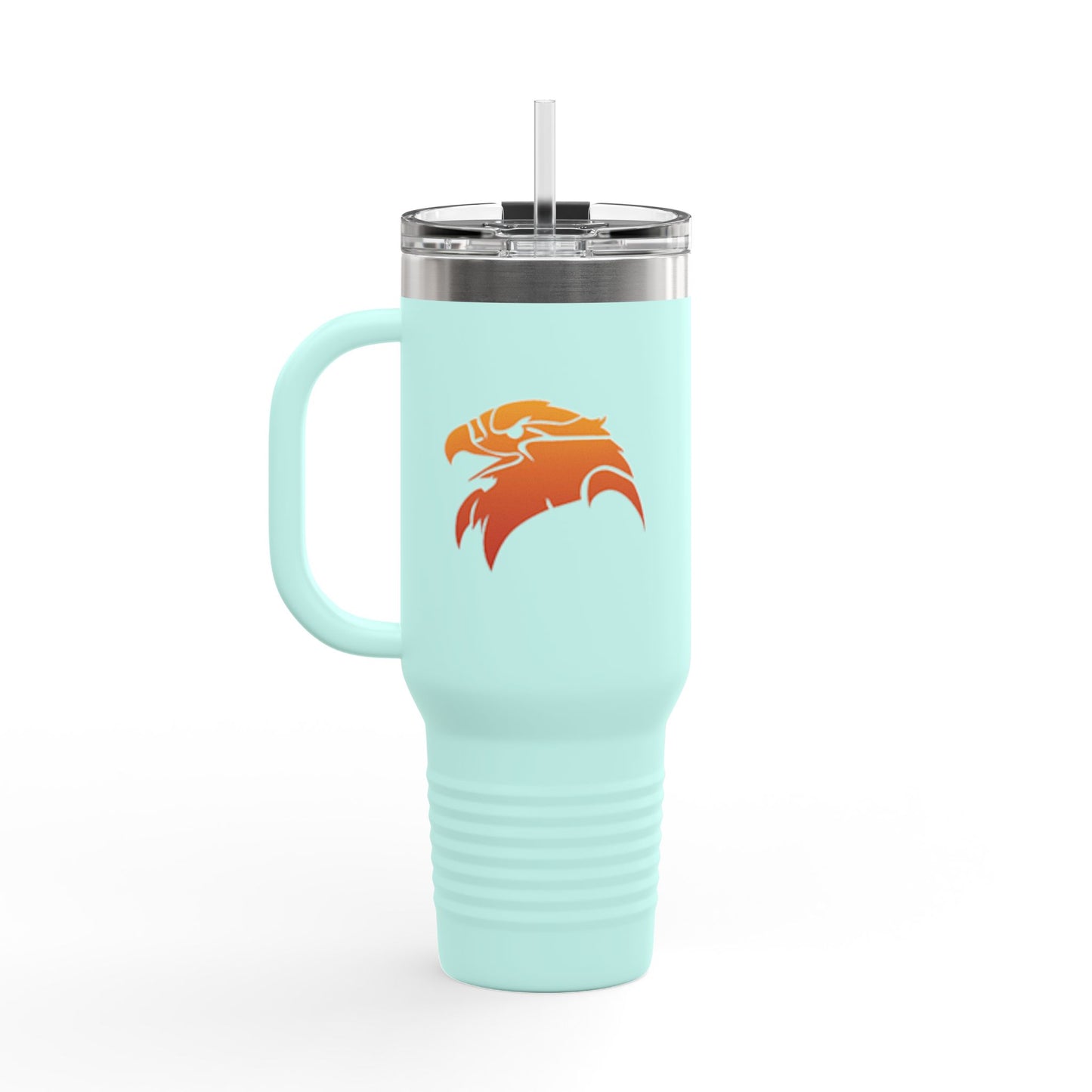 Saint Paul Humboldt Hawks Insulated Travel Mug with Eagle Design | 40oz
