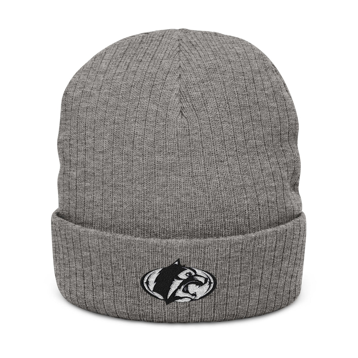 Roseville Raiders Embroidered Ribbed Knit Beanie - Cozy Winter Hat