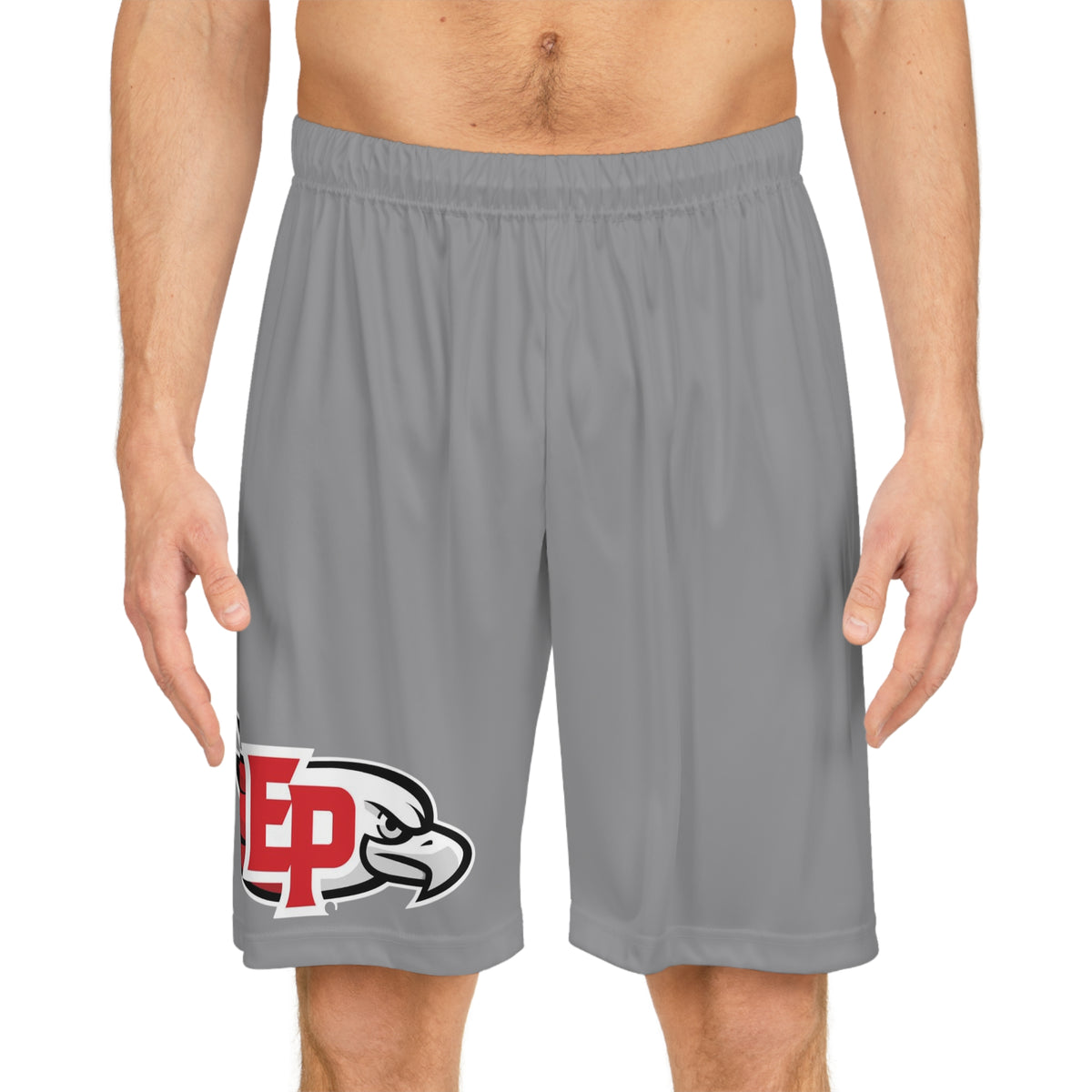 Eden Prairie Eagles Comfortable Grey Basketball Shorts