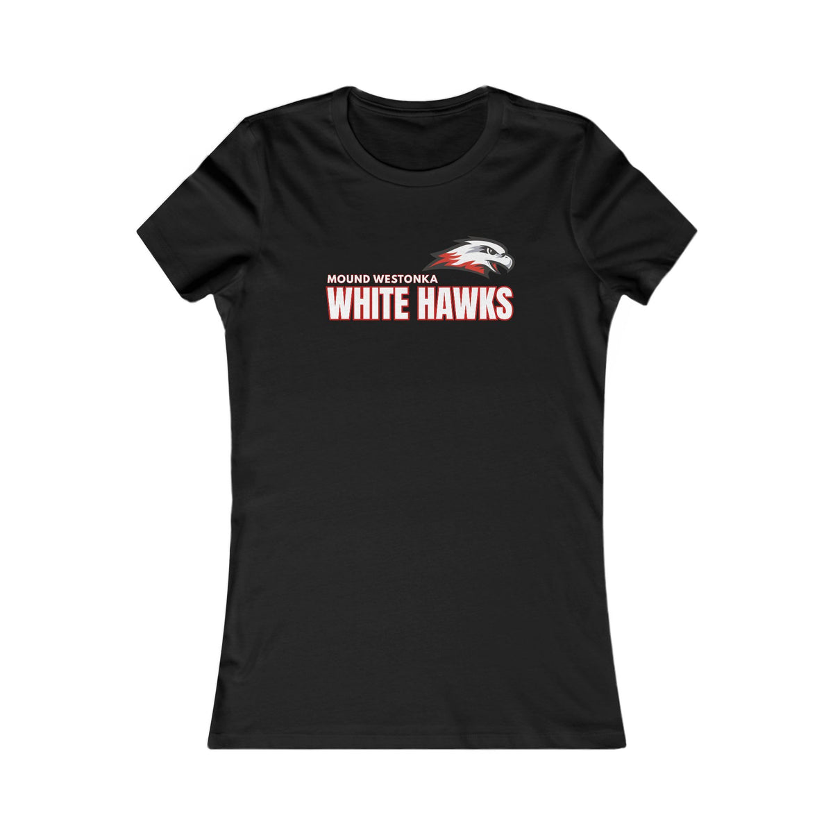 Mound Westonka White Hawks Women's Favorite Tee - Sporty Style