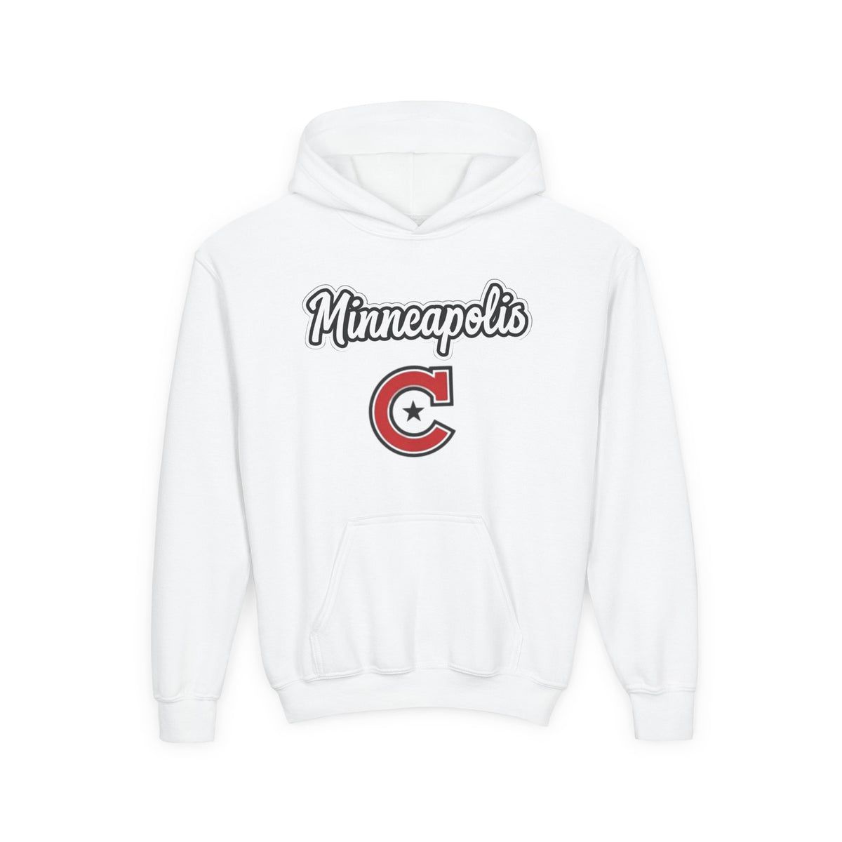 Minneapolis Camden Youth Sporty Hoodie, Perfect for Casual Wear