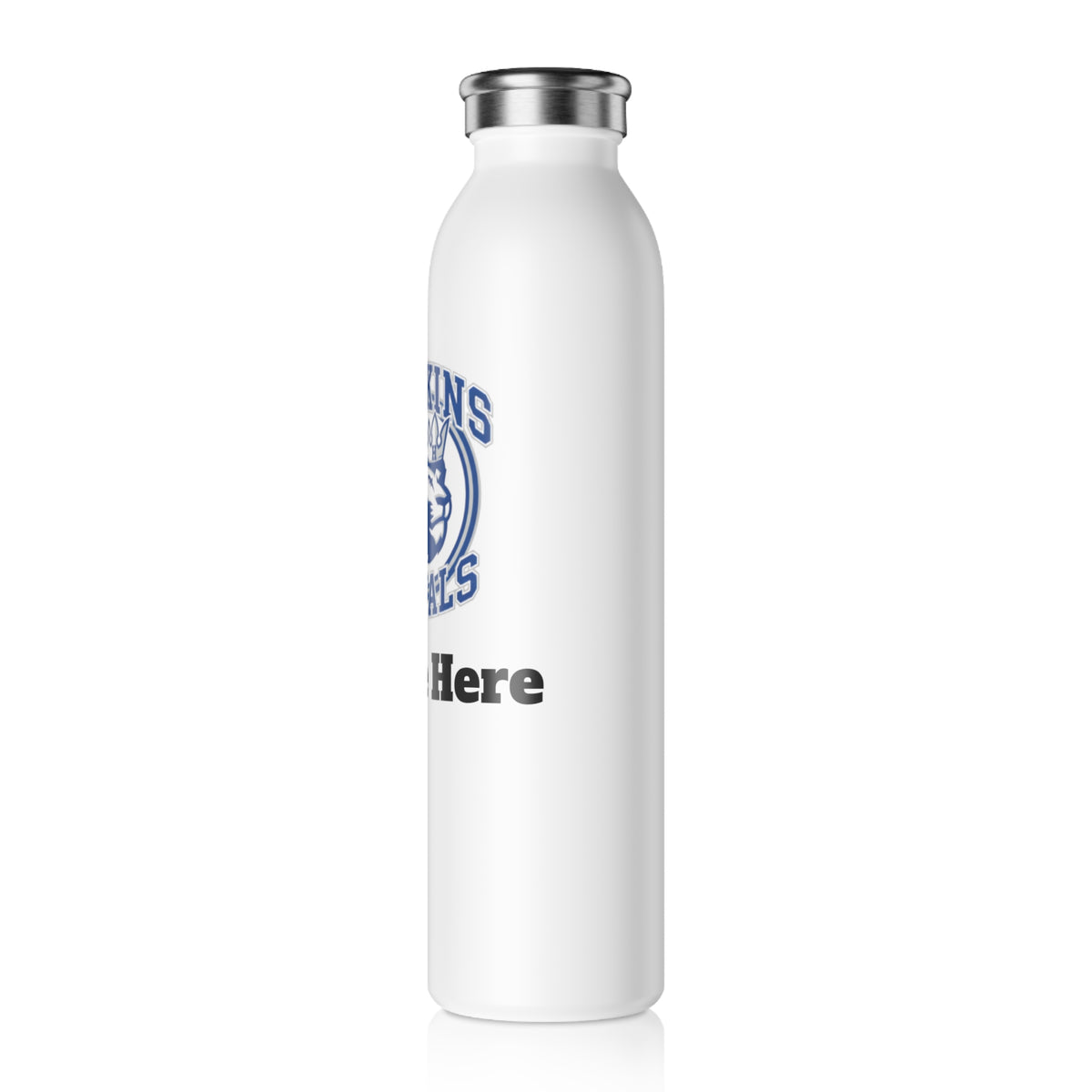 Hopkins Royals Slim Water Bottle — Stainless Insulated Bottle