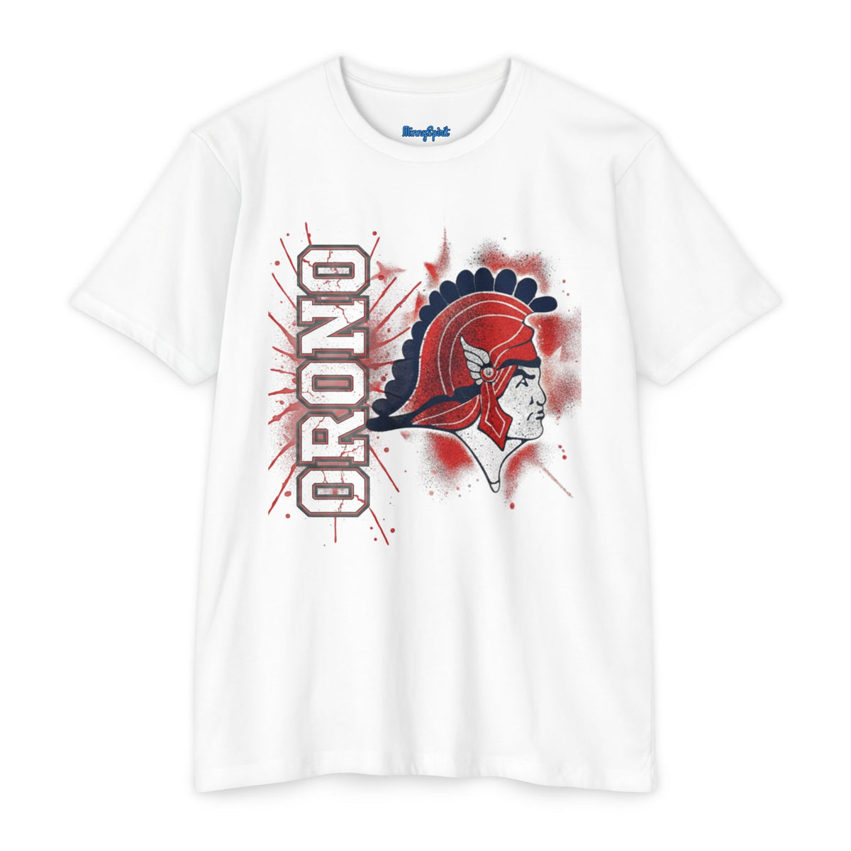 Orono Spartans Bronco Spirit T-Shirt – Vintage ORONO Graphic