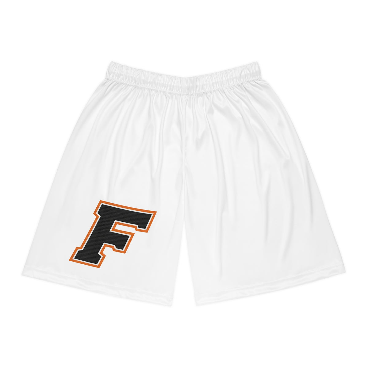 Farmington Tigers Men's White Basketball Shorts - Comfortable Athletic Wear