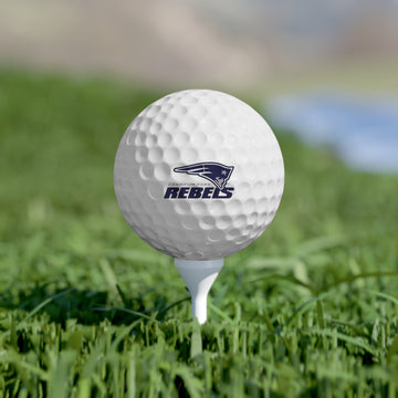 Champlin Park Rebels Golf Balls Set - 6 Pack with Unique Design for Golf Enthusiasts