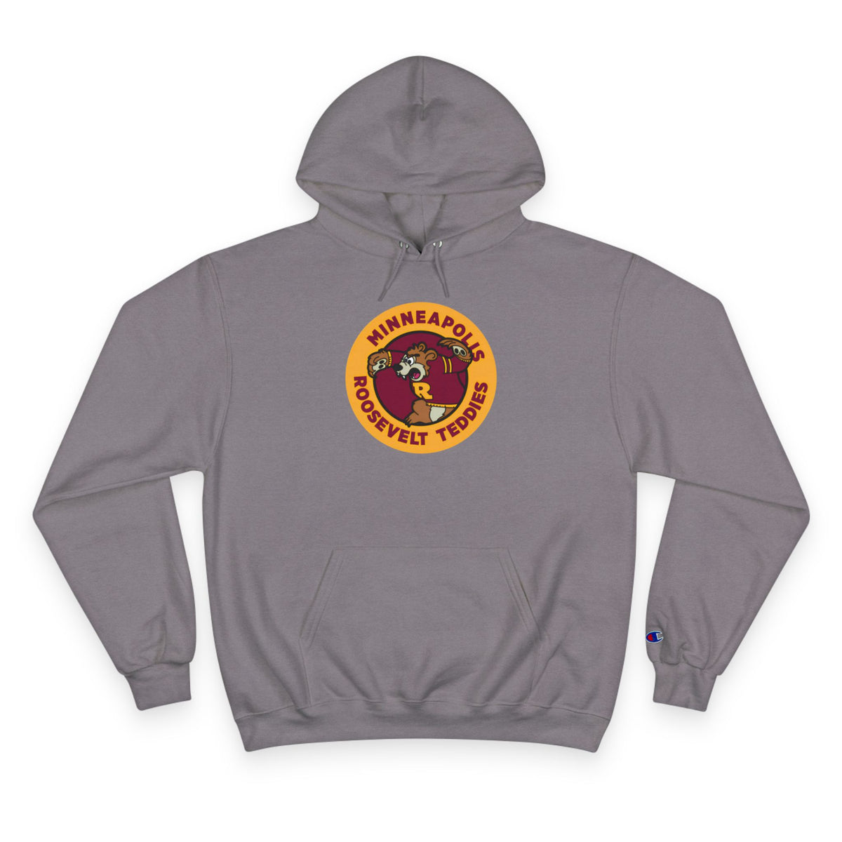Minneapolis Roosevelt Teddies Champion Hoodie — Retro Collegiate Pullover