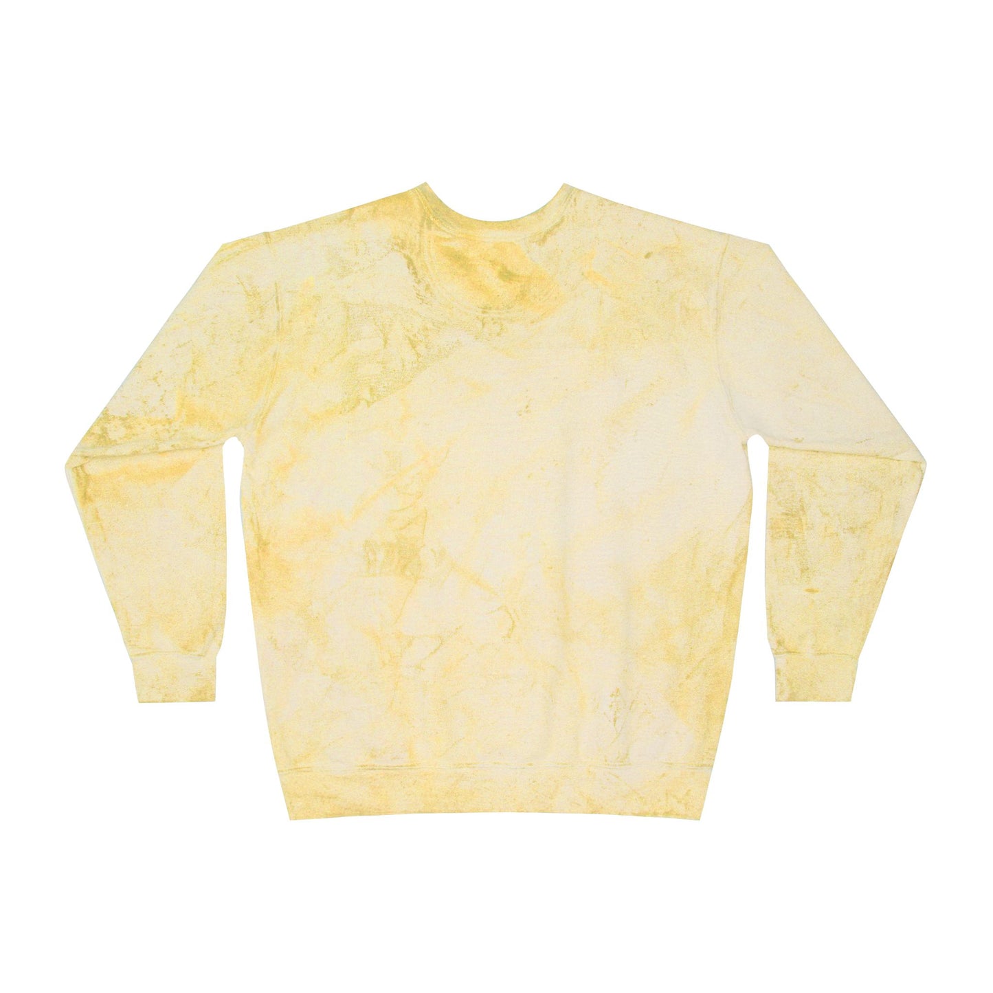 Saint Anthony Huskies Unisex Color Blast Sweatshirt - Vibrant Yellow Crewneck for Cozy Style