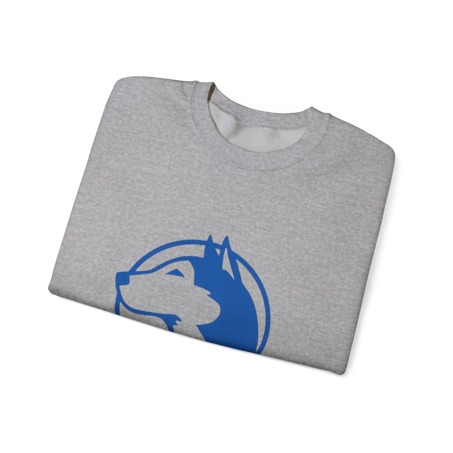 Saint Anthony Huskies Unisex Heavy Blend™ Crewneck Sweatshirt - Cozy Graphic Fashion