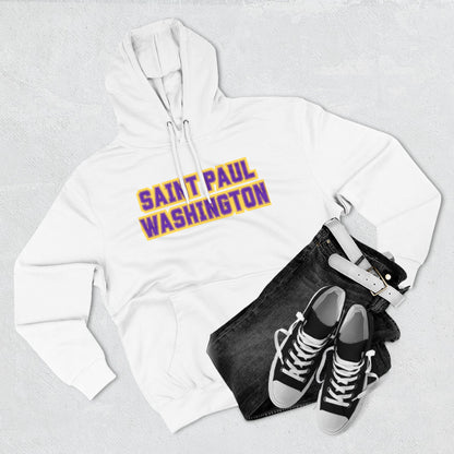 Saint Paul Washington Tech Eagles Hoodie — Collegiate Pullover with Bold Varsity Text