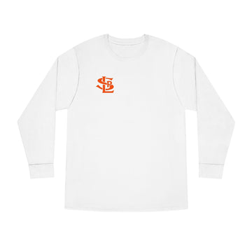 Saint Louis Park Orioles Casual Long Sleeve Crewneck Tee - Perfect for Everyday Wear