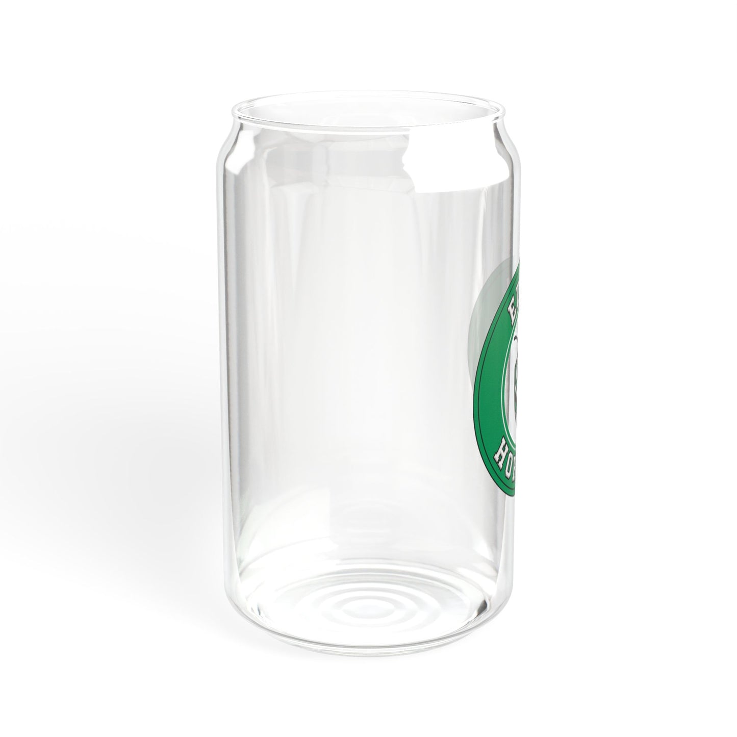 Edina Stylish Sipper Glass - 16oz with Eco-Friendly Lid and Straw