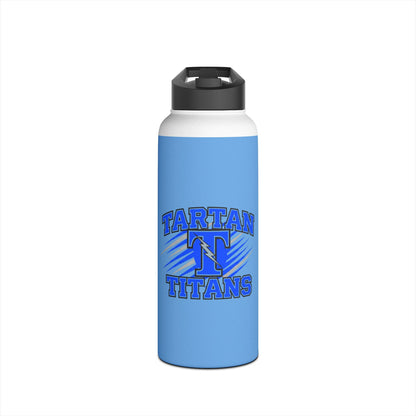 Tartan Titans Stainless Steel Water Bottle, Motivational Hydration Bottle, Sports Water Bottle, Eco-Friendly Gift, Personalized Travel Mug