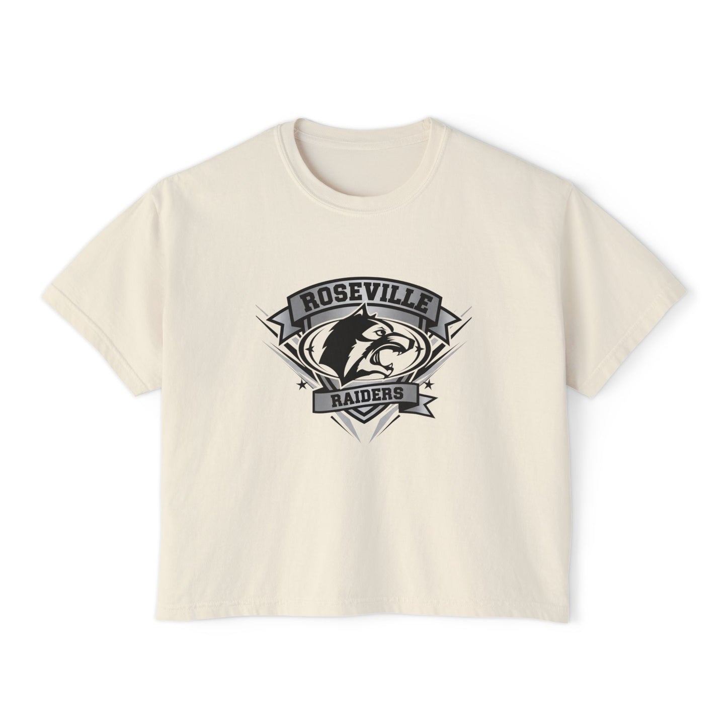 Roseville Raiders Casual Women's Boxy Tee