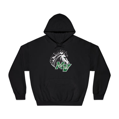 MV Mustang Hoodie — School Spirit Logo Sweatshirt