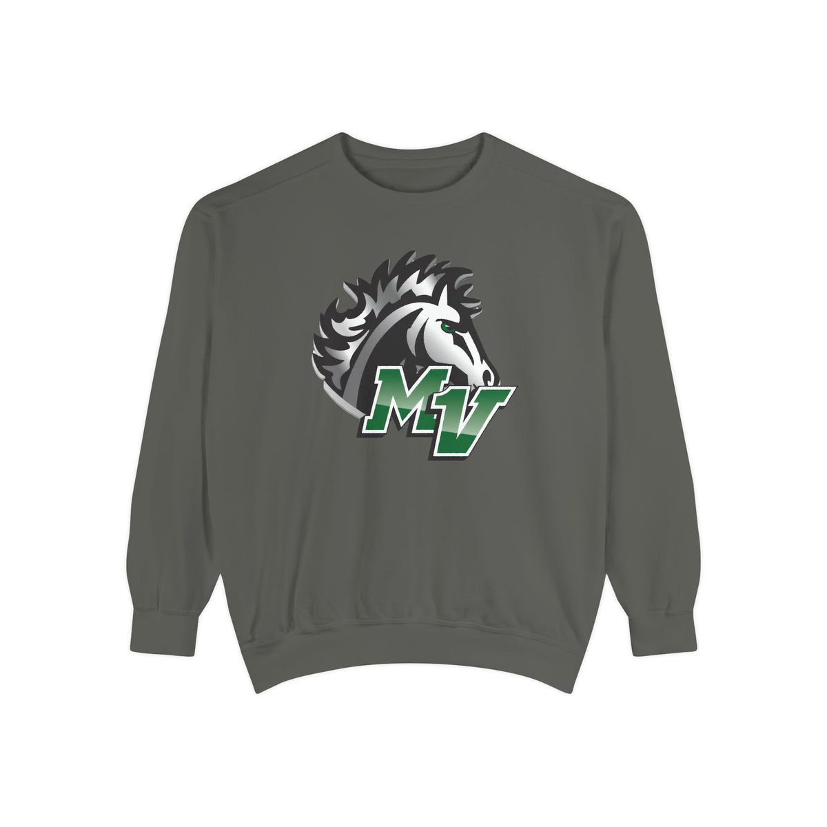 Mound View Mustang MV Logo Sweatshirt — School Spirit Crewneck