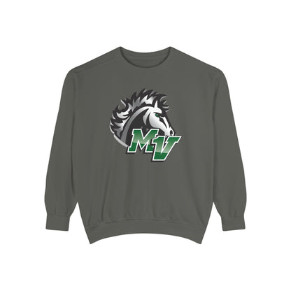 Mound View Mustang MV Logo Sweatshirt — School Spirit Crewneck